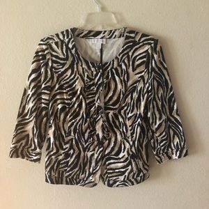 Charter Club Animal Print Jacket